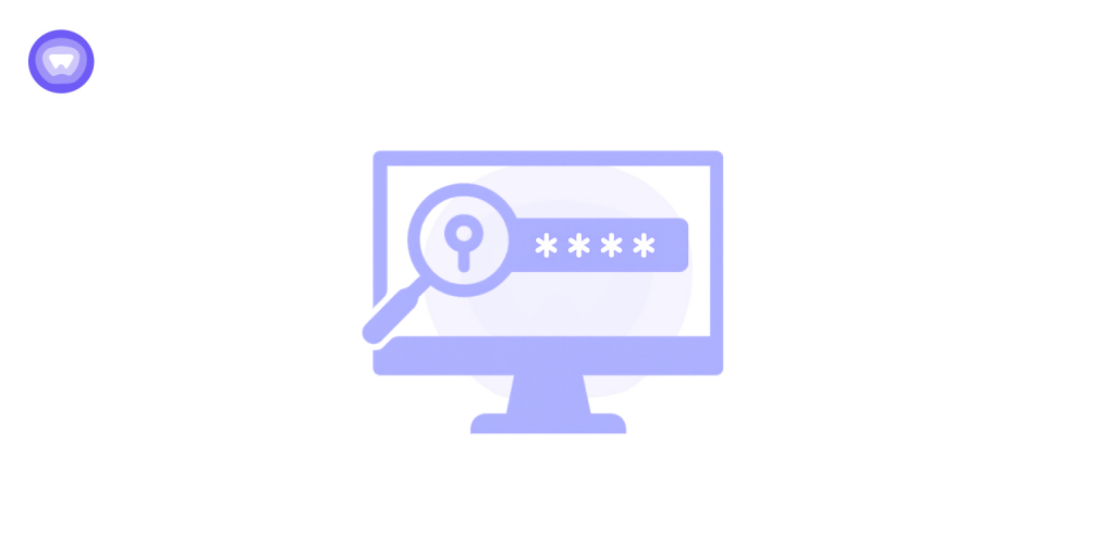 Illustration of password scanning on a computer screen highlighting the issue of 19 billion compromised passwords.
