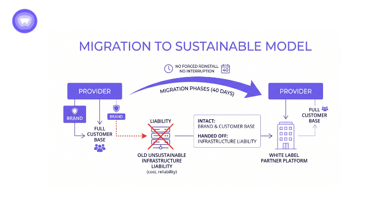 A visual representation of the transition to sustainable practices in various industries and communities. White label VPN sdoption.